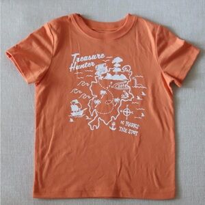 Okie Dokie Kids Orange Treasure Map T-Shirt
